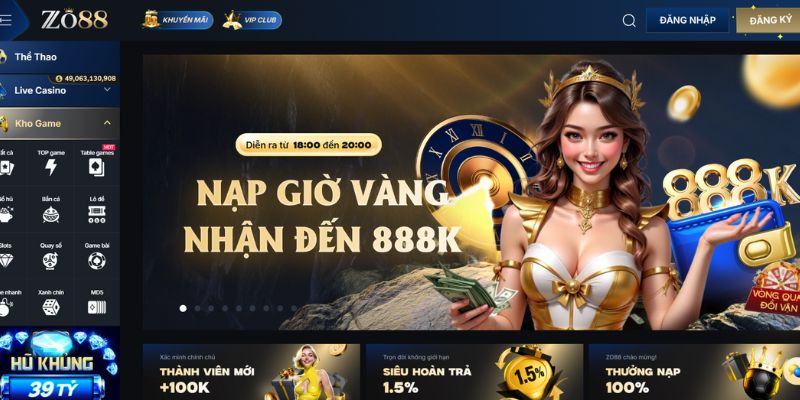 Thông tin về nhà cái ZO88 